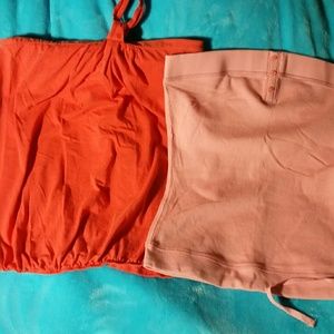 Lot of 2 Victoria's Secret tube tops.